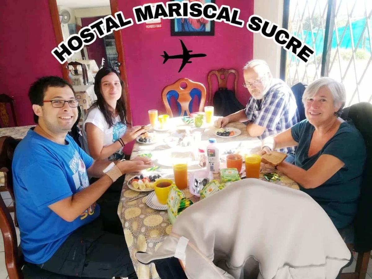 Hostal Mariscal Sucre تابابيلا المظهر الخارجي الصورة